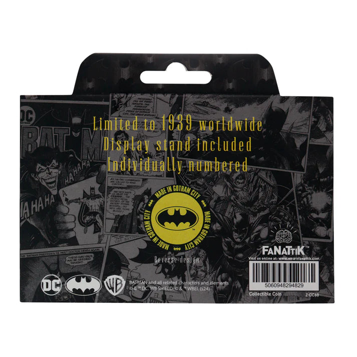 Official Batman Limited Edition 85th Anniversary Collectible Coin