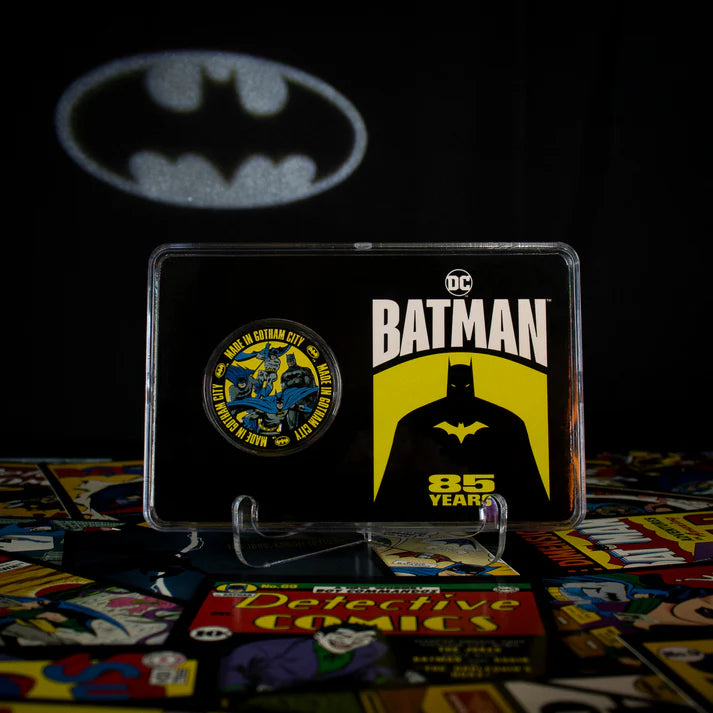Official Batman Limited Edition 85th Anniversary Collectible Coin