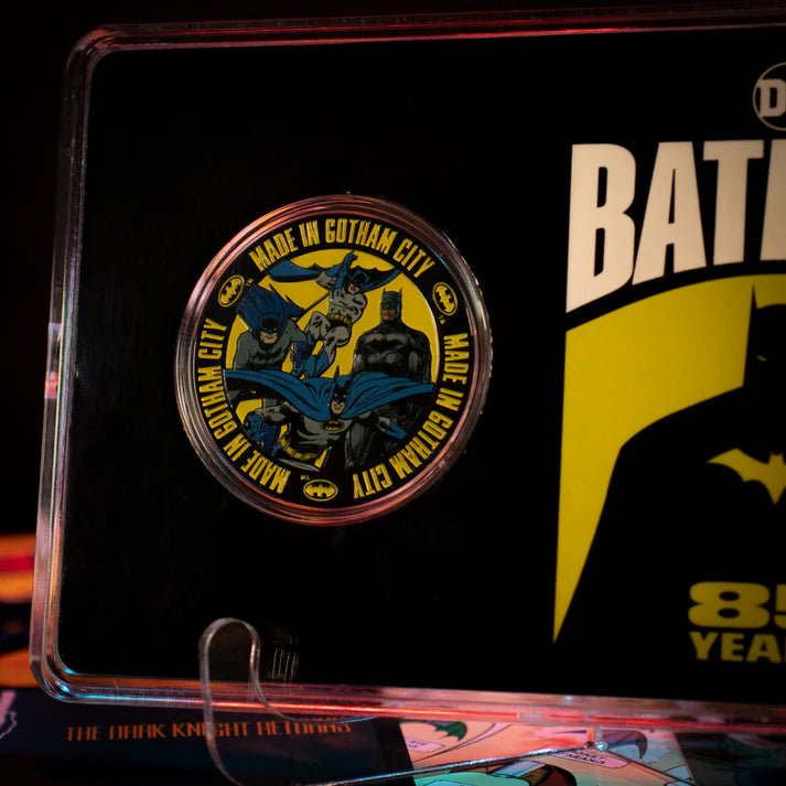 Official Batman Limited Edition 85th Anniversary Collectible Coin