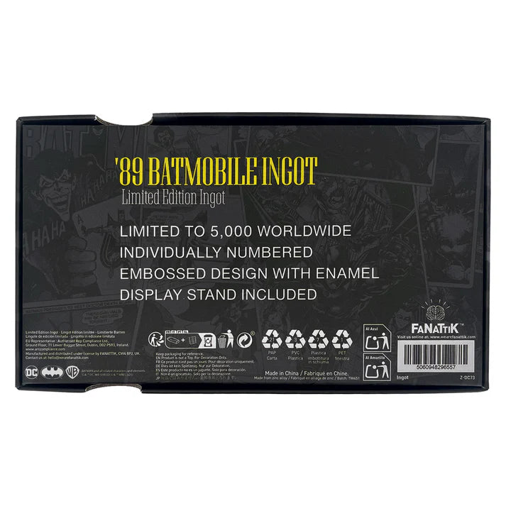Official Batman Batmobile Ingot Limited Edition (Limited to 5,000)
