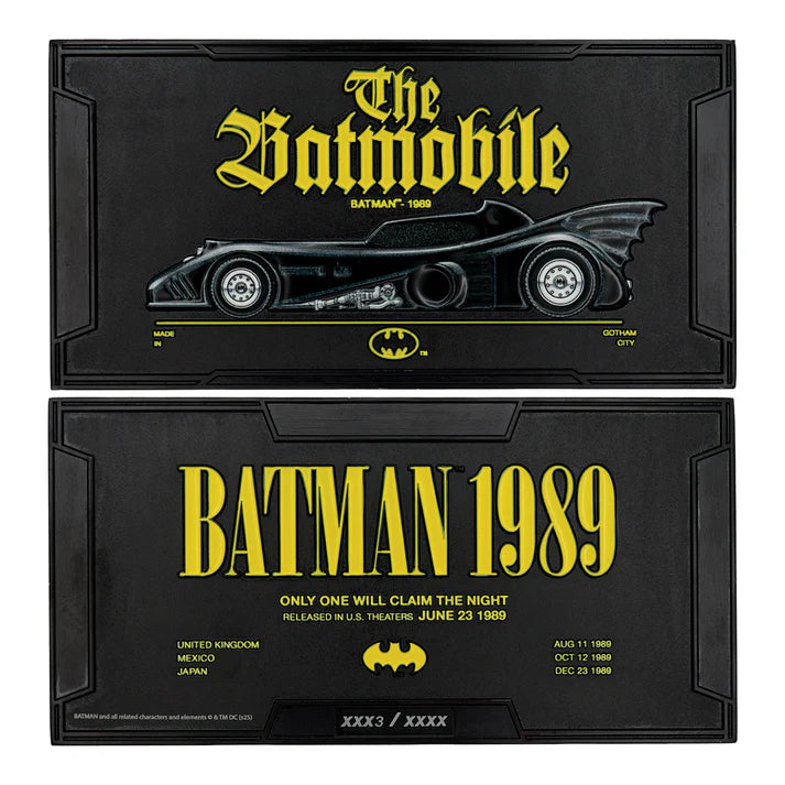 Official Batman Batmobile Ingot Limited Edition (Limited to 5,000)