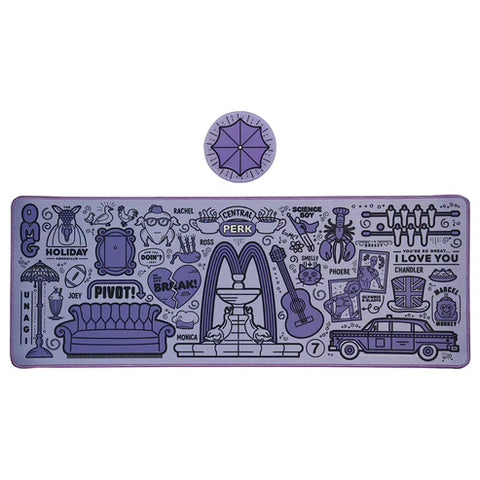 Official Friends Desk Pad & Coaster Set XL