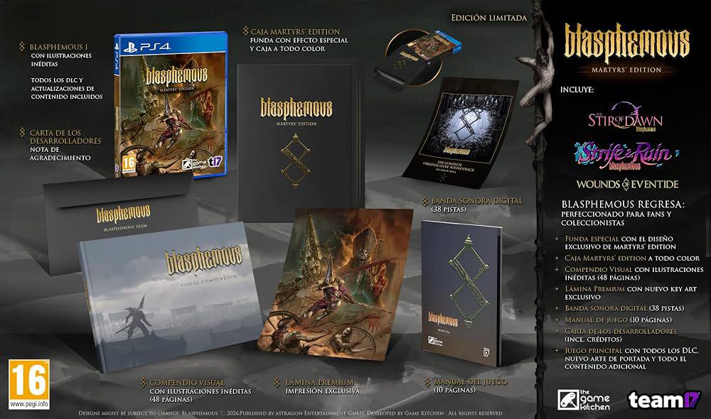 [Pre-Order] Blasphemous: Martyr's Limited Edition R2 (PS4)