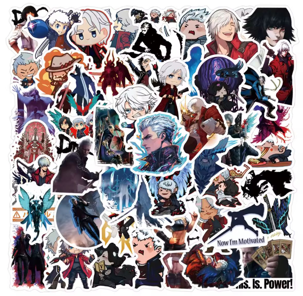 Devil May Cry Sticker (60 pieces)