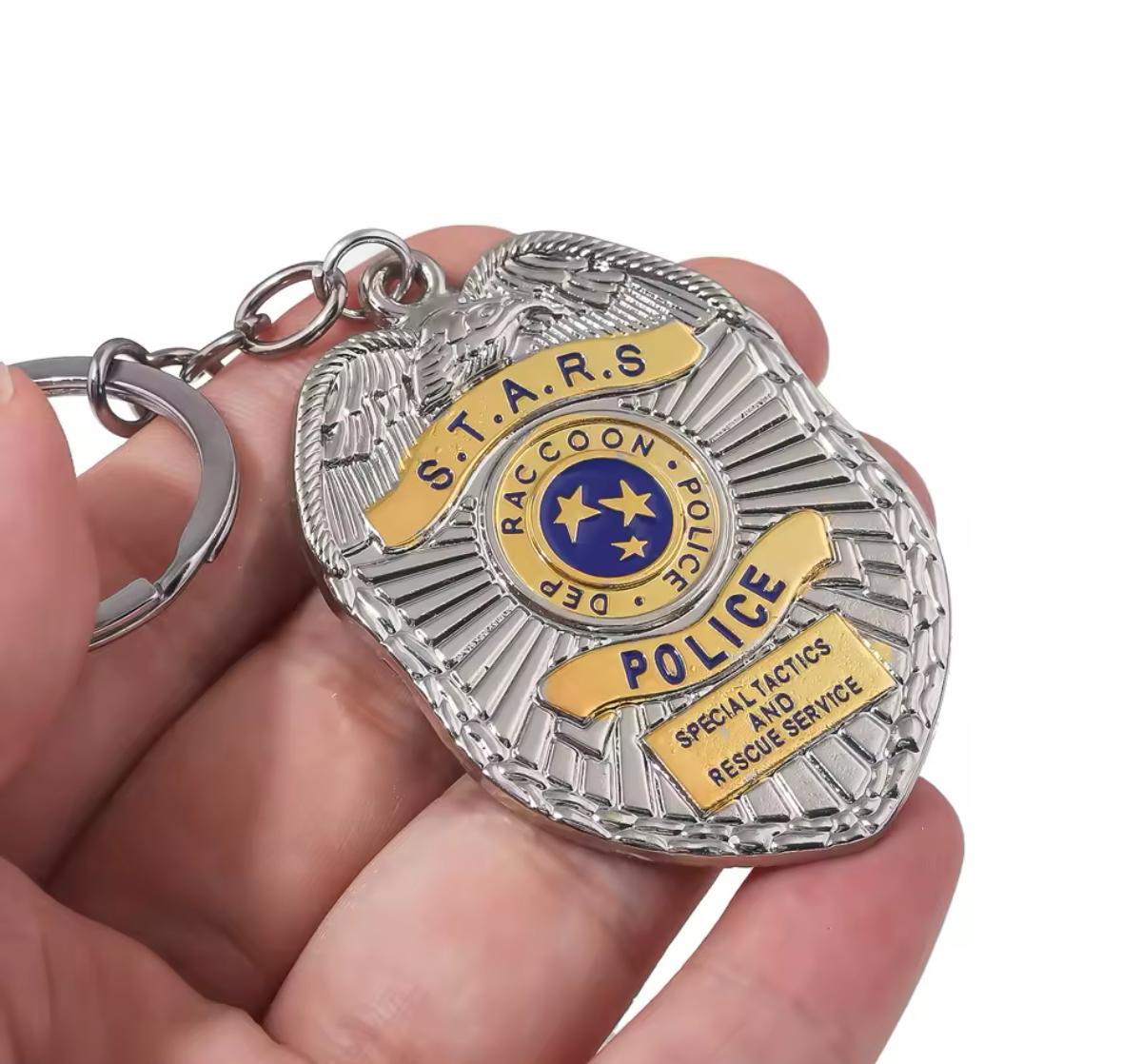 Resident Evil S.T.A.R.S. Keychain
