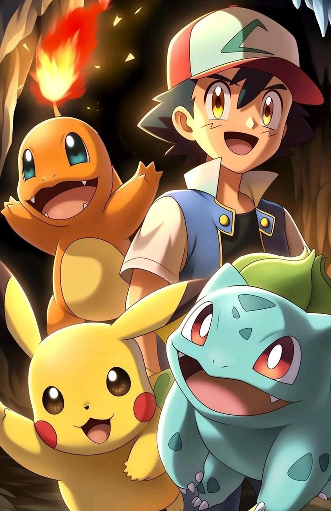 Anime Pokemon Decorative Painting Wall Wooden Posters (28x43cm)