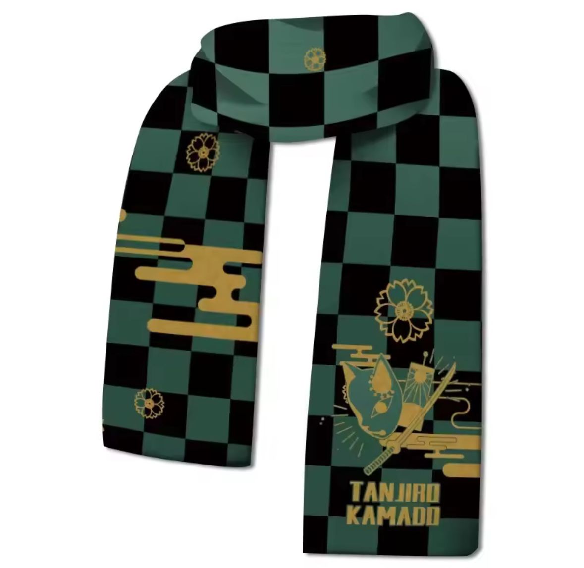 Anime Demon Slayer Tanjiro Scarf
