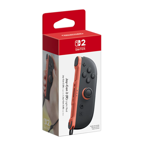 Official Nintendo Switch 2 Joy-Con™ 2 (R) Light Red