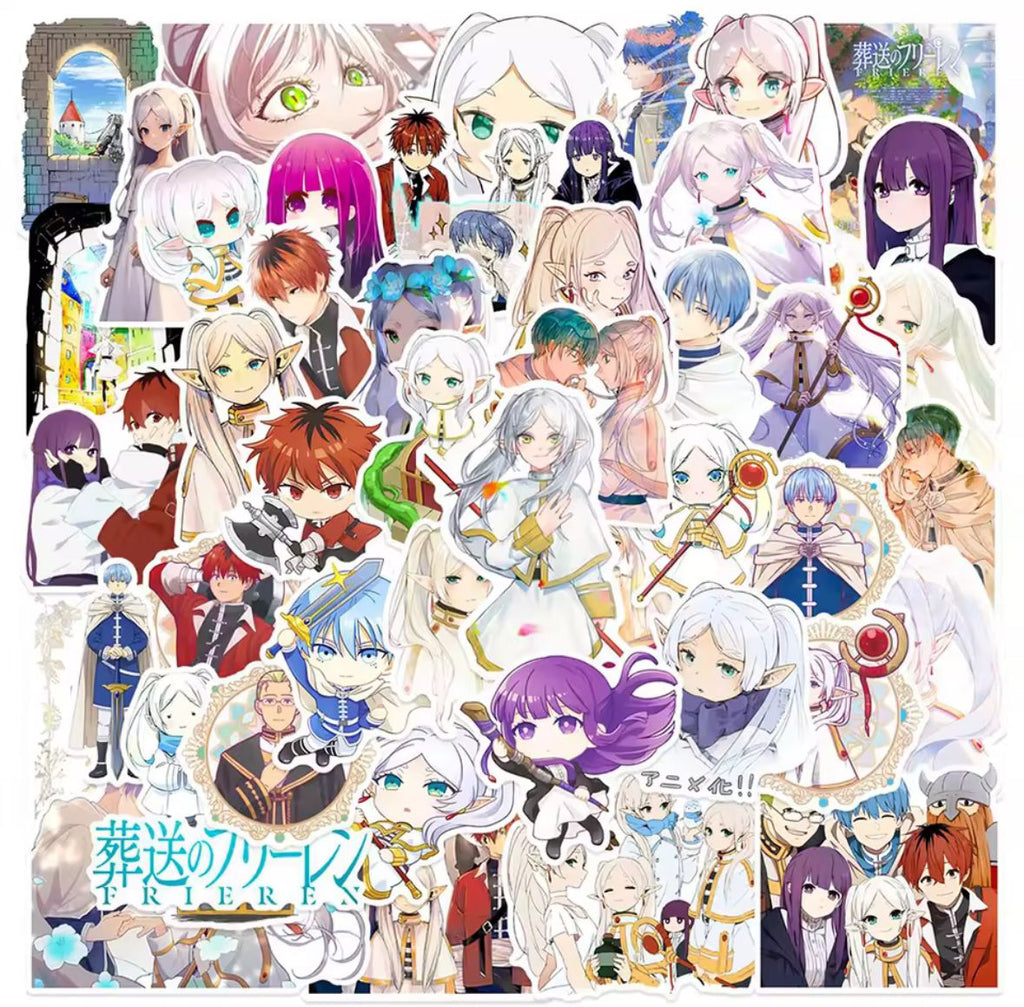 Anime Frieren Stickers (50pcs)
