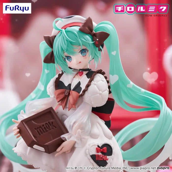 Furyu Anime Hatsune Miku Choco Milk Ver Trio-Try-iT Prize Figure (18cm)