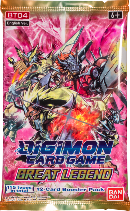 Digimon - Great Legend Card Game Booster Box (1pcs)