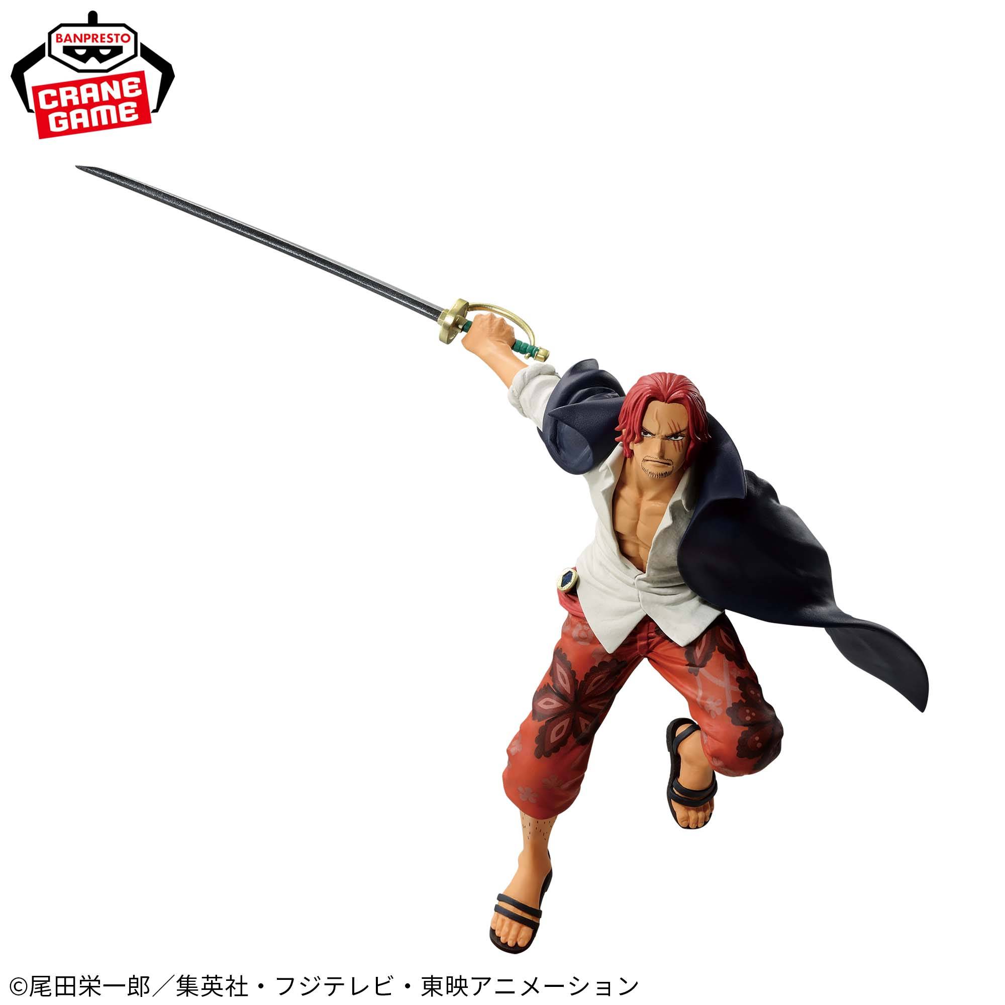 Banpresto - Anime One Piece - Shanks Battle Record Collection Figure (17cm)