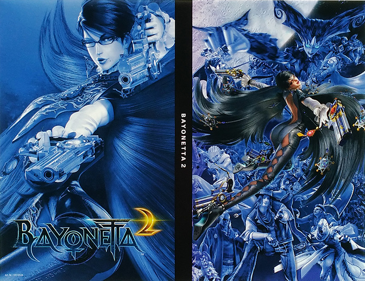 Official Bayonetta 3 (Cover only no game) Blue