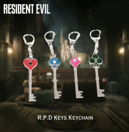 [Horror] Resident Evil R.P.D. Keys Keychain