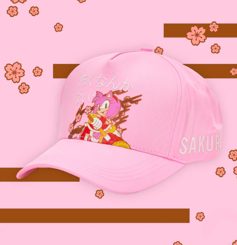 Official Sonic the Hedgehog: Sakura Amy Snapback / Cap