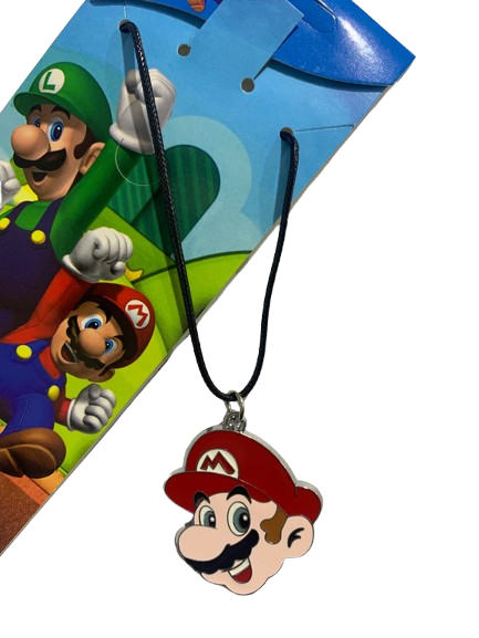 Super Mario Metal Necklace