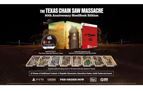 [Pre-Order] The Texas Chain Saw Massacre 50th Anniversary Steelbook Edition R2 - PS5