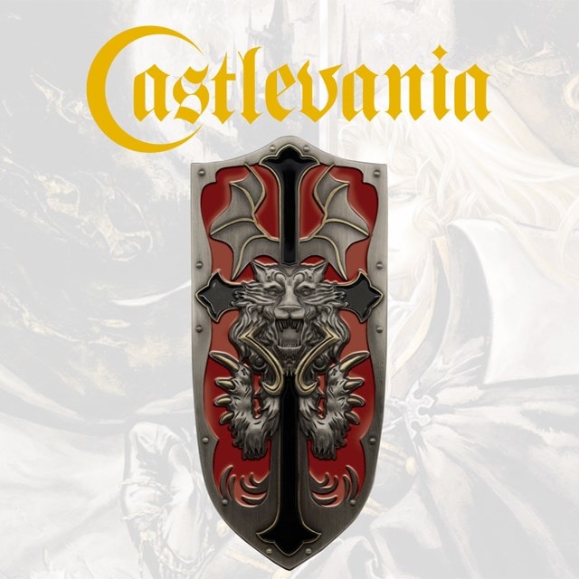 Official Castlevania Ingot Alucard Shield Limited Edition Limited to 5000 pieces