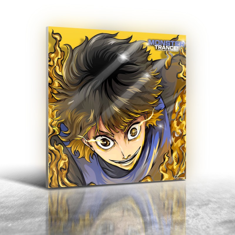 Anime Blue Lock - Meguru Bachira Frameless Art Painting (30*30 cm)