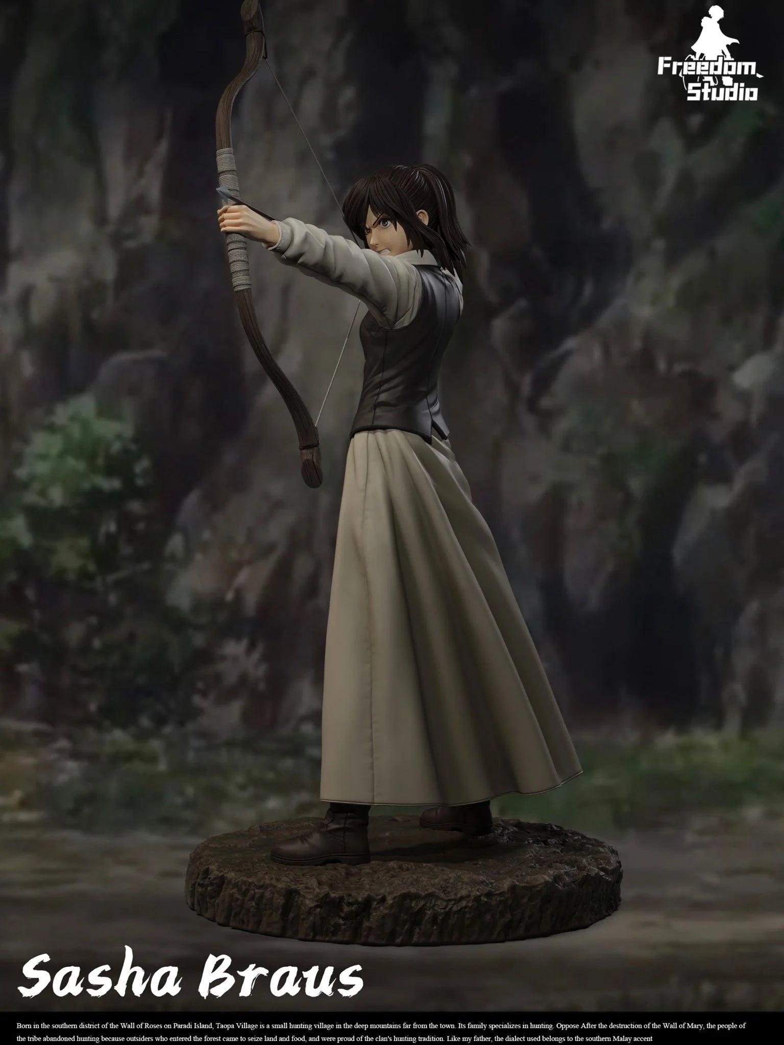 [RTR] Anime Attack On Titan Sasha Braus Figure (36cm)