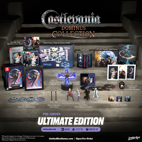 [Pre-Order] Castlevania Dominus Collection Ultimate Edition R1