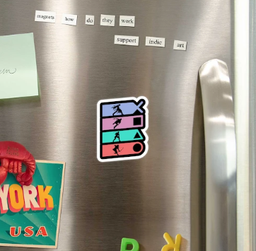 Playstation All Stars Buttons Magnet (3"x2.38")