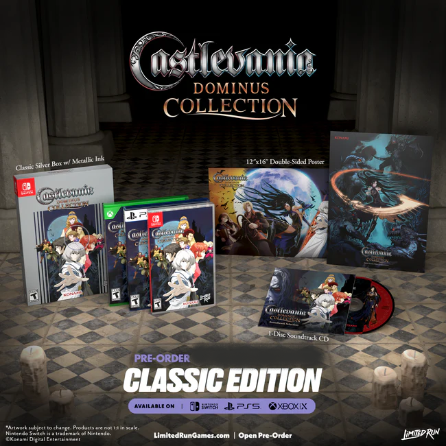 [Pre-Order] Castlevania Dominus Collection Classic Edition R1