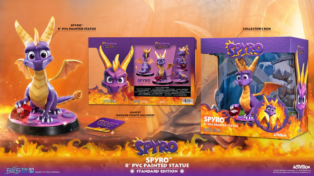 First 4 Figures Spyro Standard Edition PVC Painted Statue (20cm)