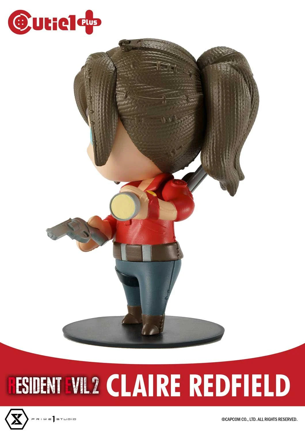 Official Prime 1 Studio Resident Evil 2 Claire Redfield Cutie 1 Plus Figure (12cm)