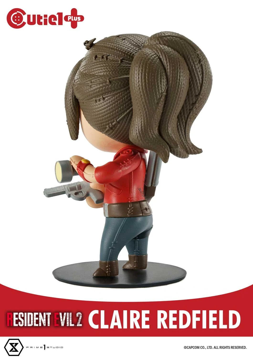 Official Prime 1 Studio Resident Evil 2 Claire Redfield Cutie 1 Plus Figure (12cm)