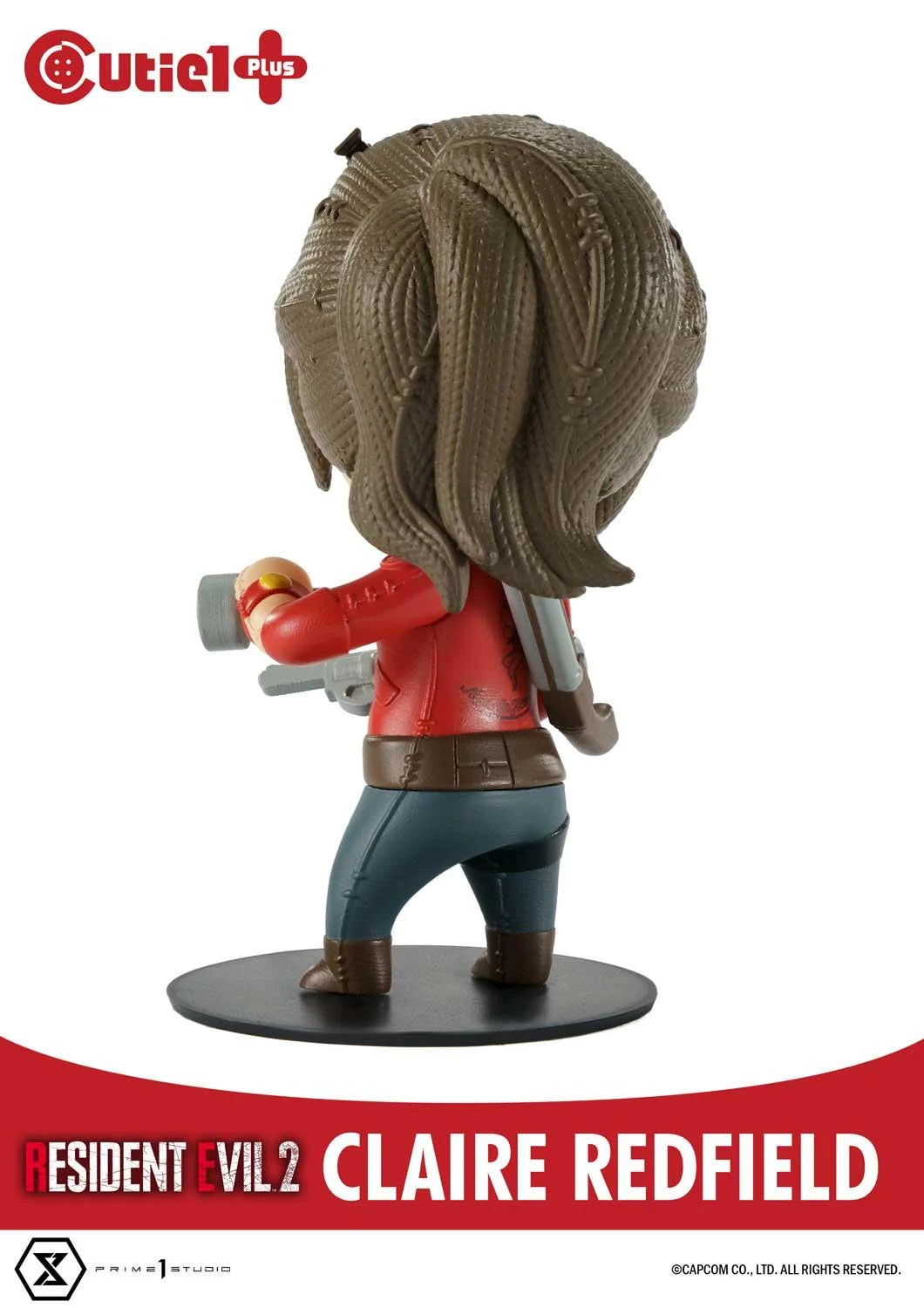 Official Prime 1 Studio Resident Evil 2 Claire Redfield Cutie 1 Plus Figure (12cm)