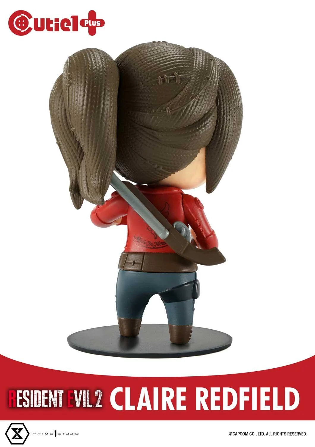 Official Prime 1 Studio Resident Evil 2 Claire Redfield Cutie 1 Plus Figure (12cm)