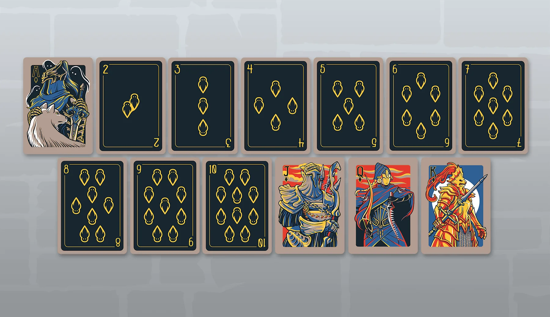 Official Dark Souls Playing Card