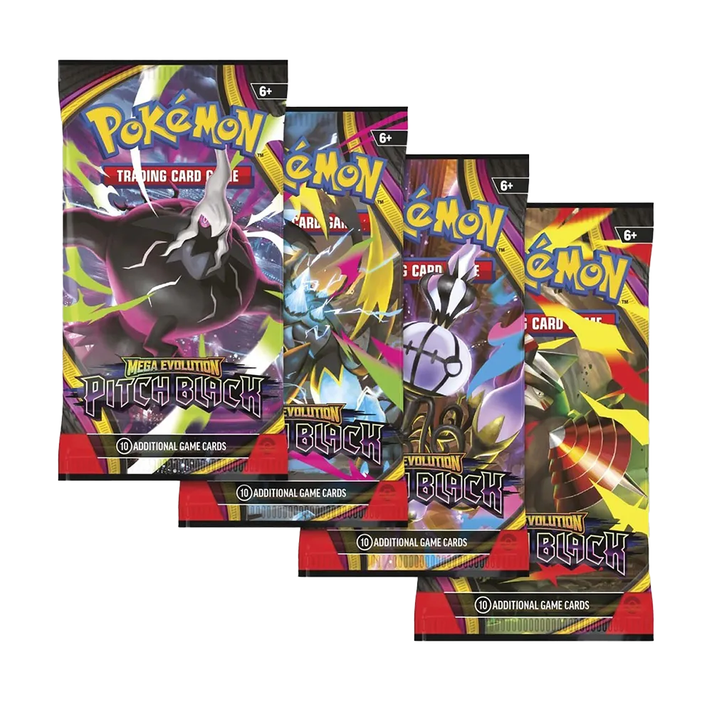 Pokemon TCG: Mega Evolution Pitch Black Booster Card (1 Pack) English