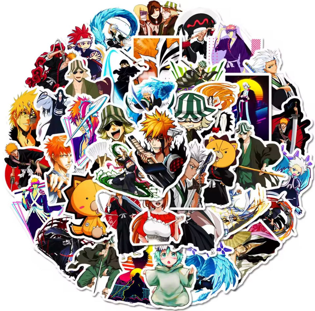 Anime Bleach Stickers (50pcs)