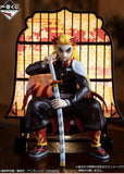 Anime Demon Slayer Kyojuro Rengoku Layer Scape Figure (19cm)