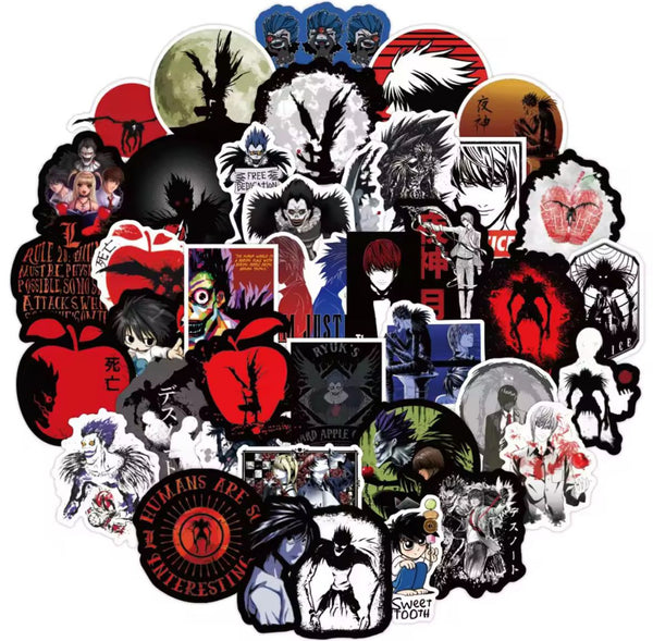 Anime Death Note Sticker (50 pieces) – Q8complex