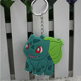 Anime Pokemon Bulbasaur Silicone Keychain