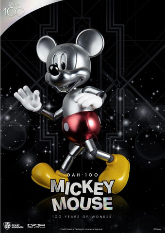 Official Beast Kingdom Disney 100 Years of Wonder Mickey Mouse Figure