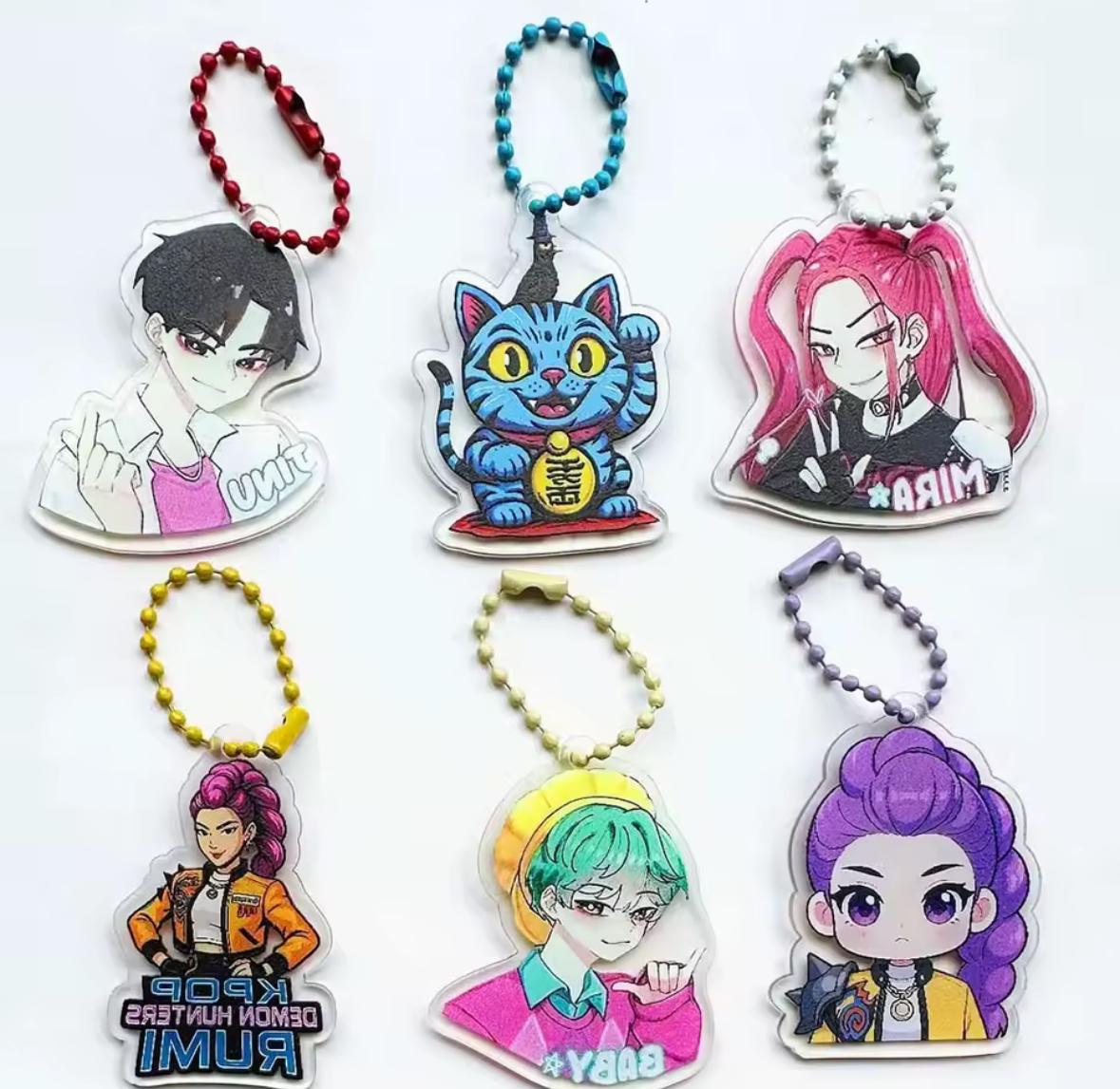 Kpop Blind Acrylic Keychain