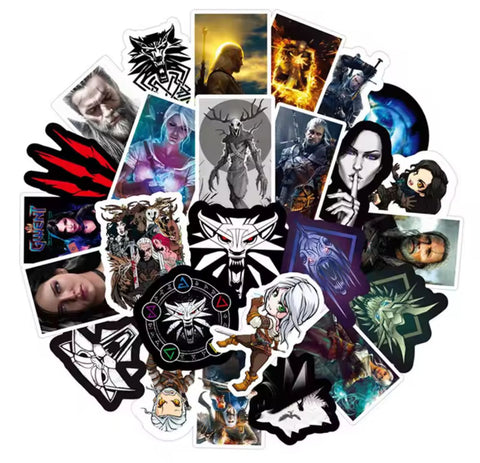 The Witcher Sticker (50 pieces)