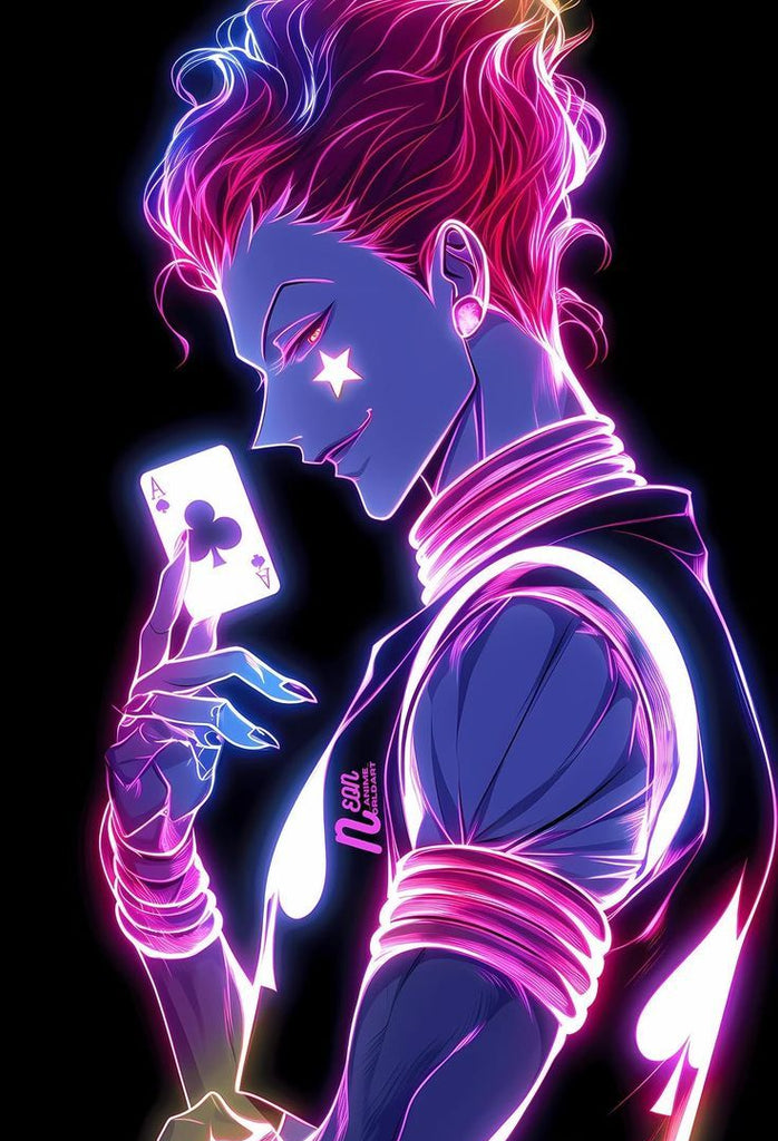 Anime Hunter x Hunter Hisoka Decorative Painting Wall Wooden Posters (28x43cm)