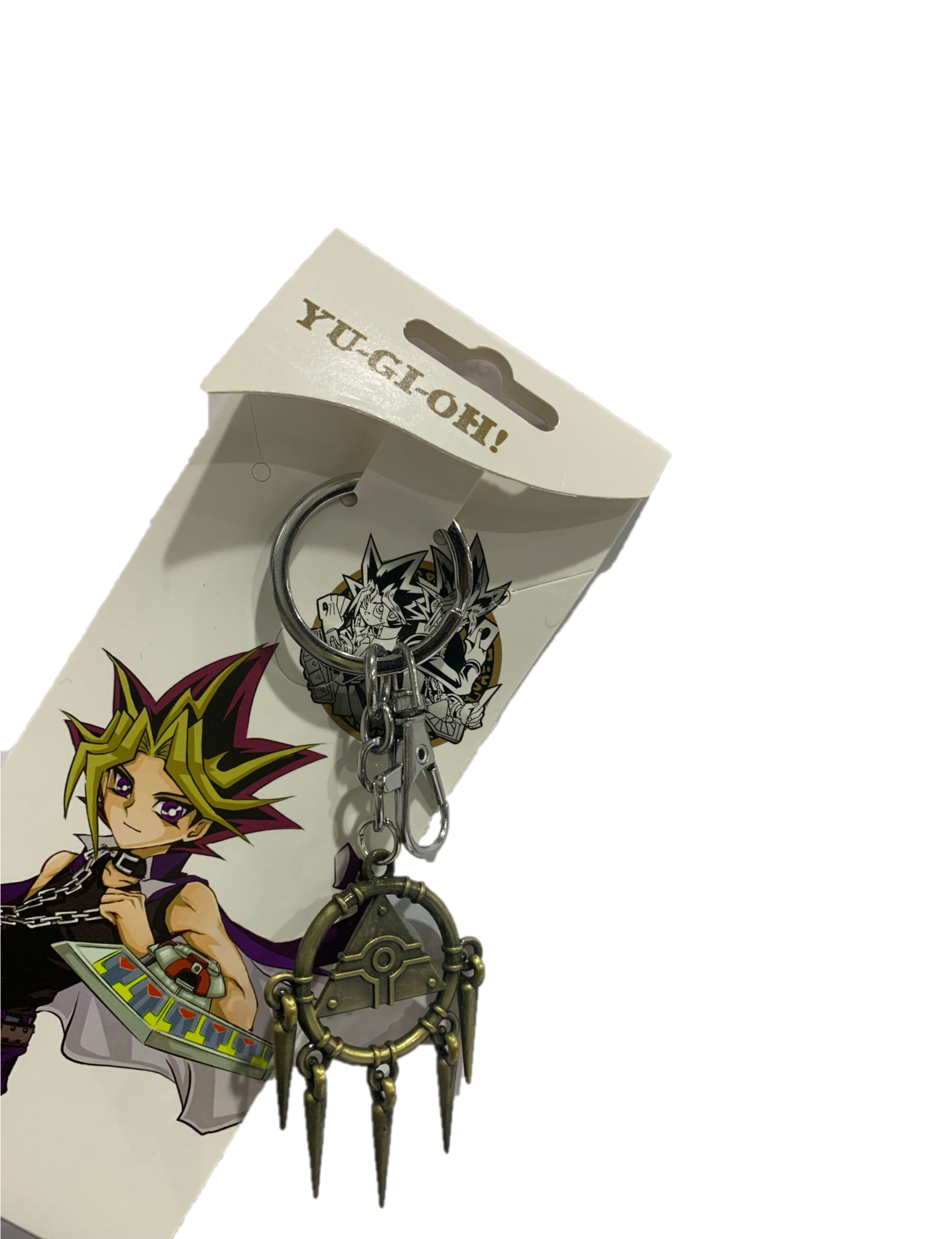 Anime Yu Gi Oh Millennium Ring Keychain