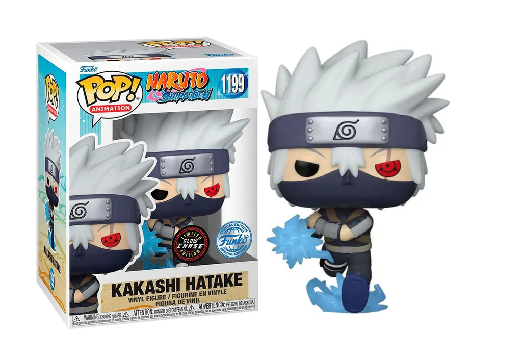 Funko Pop Anime Naruto Kakashi (Glow Chase + Special Edition)