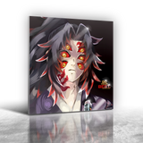 Anime Demon Slayer - Kokushibo Frameless Art Painting (30*30 cm)