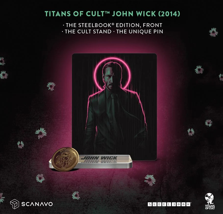 John Wick - Titans Of Cult Limited Edition (Steelbook 4K Ultra HD + BD)