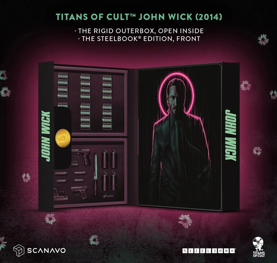 John Wick - Titans Of Cult Limited Edition (Steelbook 4K Ultra HD + BD)