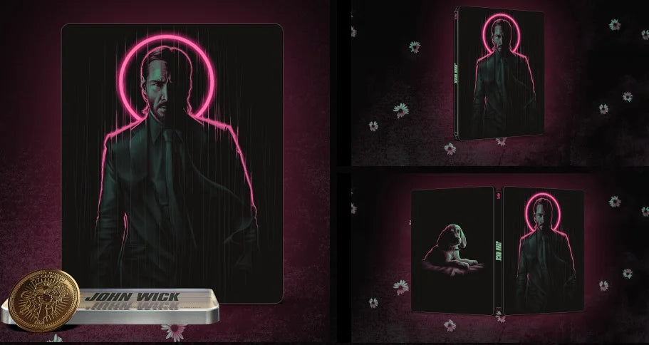 John Wick - Titans Of Cult Limited Edition (Steelbook 4K Ultra HD + BD)