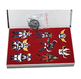 Grendizer Necklace & Keychain Collection Box 8pcs