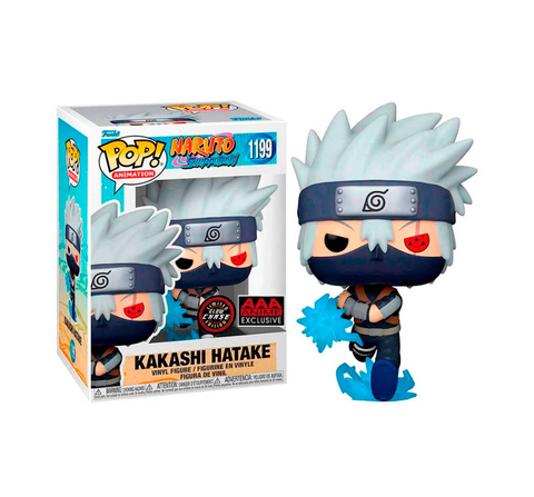 Funko Pop Anime Naruto Kakashi Hatake (Chase + AAA Anime Exclusive)